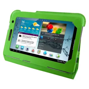 4World Etui - stand dla Galaxy Tab 2. Ultra Slim. 7. zielone (9128)
