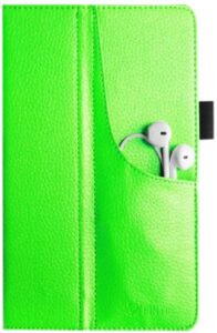 Fintie pokrowiec ochronny na Samsung Galaxy Tab 3 (veganes skórzana. z kartą elastyczny pasek na rękę. przednia kieszeń. szczelinami. rysik stifth projektora. 7 cali/17.8 cm) Zielony ESE0043