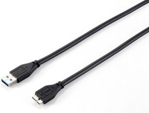 Equip USB 3.0 przewód przyłączeniowy A St./Micro B-St. 2,0 m Czarny 128397