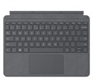Microsoft Surface Go Type Cover - QWERTY - Platynowy (Alcantara)