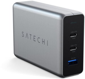 Satechi ładowarka USB C PD Compact GAN Charger 100W 1× USB C PD 2× USB C PD 1× USB C PD 1× USB A 2× USB C PD ST TC100GM EU
