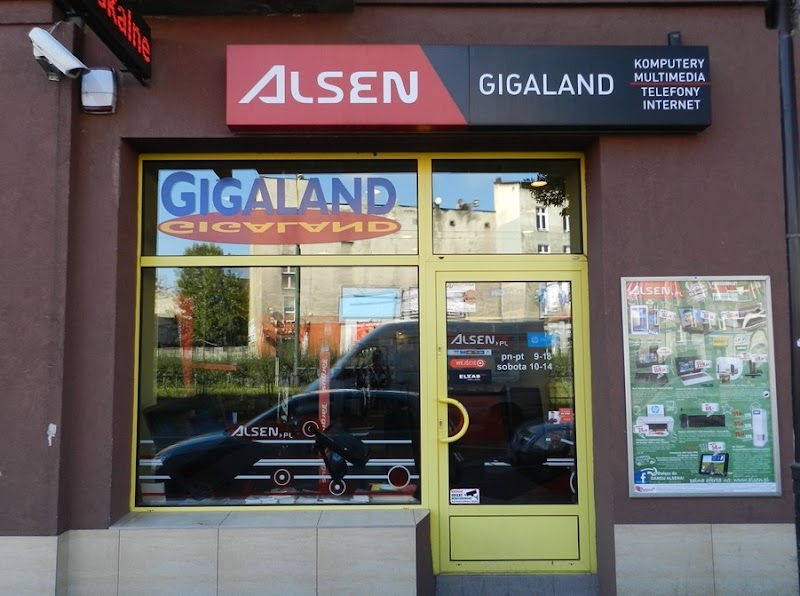 Gigaland s.c. Komputery, Kasy fiskalne, Serwis